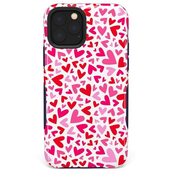 Casely iPhone 11 Pro Max Case | XOXO | Pink Candy Hearts