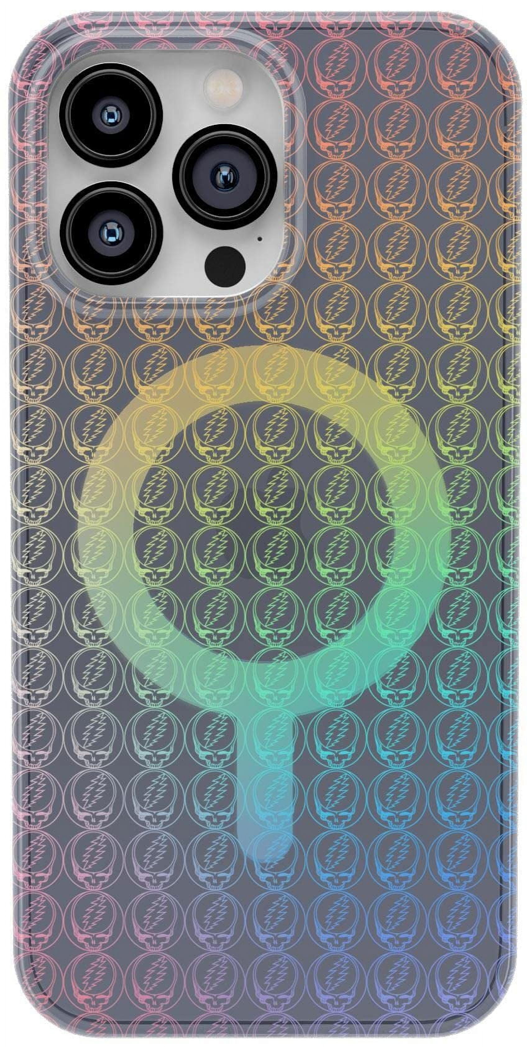 Casely iPhone 12 Pro Max Case Rainbow Ripple Holographic
