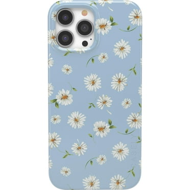 Casely iPhone 13 Pro Max Case | Compatible with MagSafe | Daisy Daydream Baby Blue Floral Case