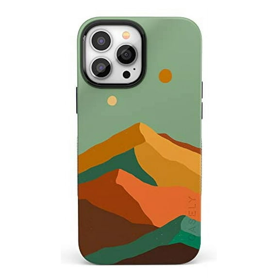 Casely iPhone 13 Pro Max Phone Case | Compatible with MagSafe | Endless Peaks | Colorblock Mountain Case | Compatible Only with iPhone 13 Pro Max