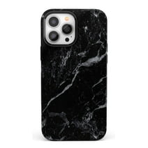 Casely iPhone 14 Pro Case | Classic Black Marble Case (Bold + Compatible with MagSafe)