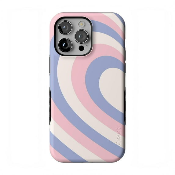 Casely iPhone 14 Pro Max Case | Half of My Heart (Left) | Friendship | Compatible with MagSafe | Bold Protective Case Design