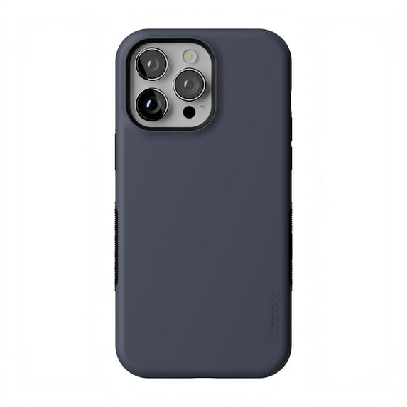 Casely iPhone 14 Pro Max Case | Slate Blue | The Boyfriend Collection | Bold Protective Design | Compatible with MagSafe