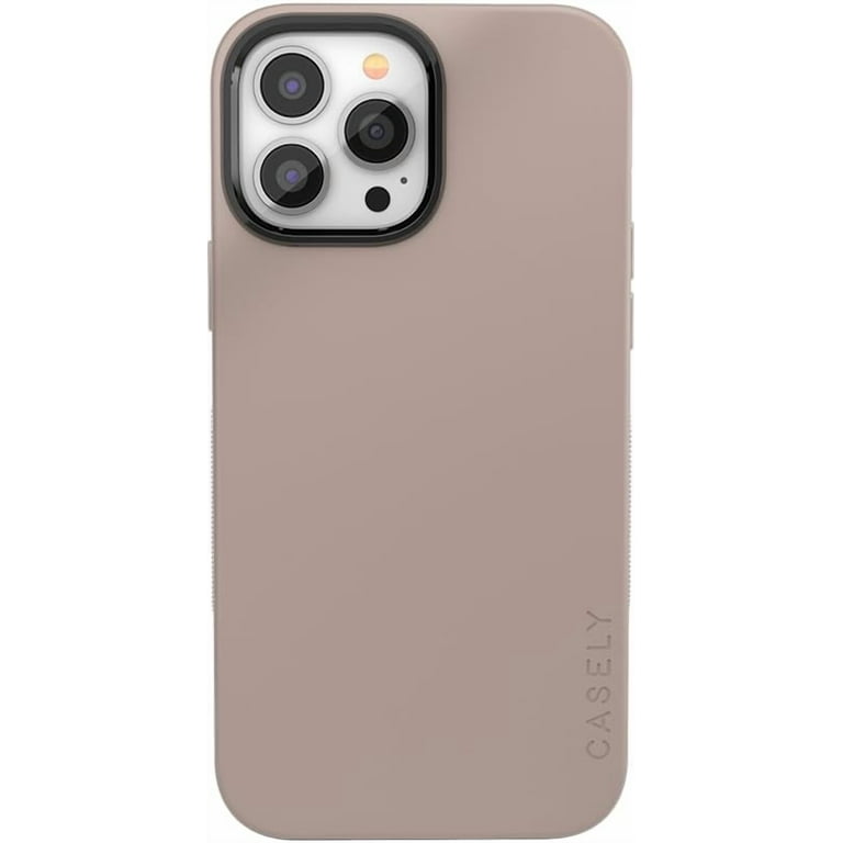 Casely Bold iPhone 14 Pro Max Case | Taupe/Nude | MagSafe