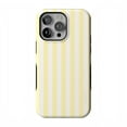 thumbnail image 1 of Casely iPhone 14 Pro Max Case | Yellow Stripes | Sunday Best | Compatible with MagSafe | Bold Protective Design, 1 of 9