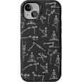 thumbnail image 1 of Casely iPhone 15 Case | Corpse Pose | Skeleton Yoga | Compatible with MagSafe | Bold Protective Design, 1 of 9