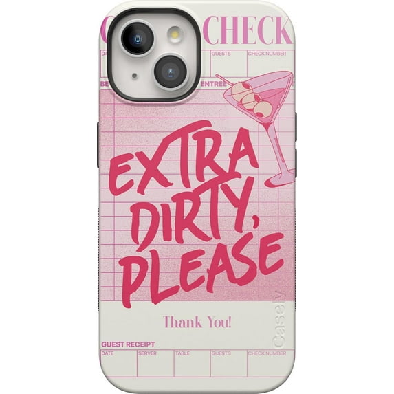 Casely iPhone 15 Case | Extra Dirty Please | Fun on Weekdays | Compatible with MagSafe | Bold Protective Case Design