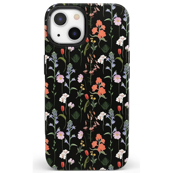 Casely iPhone 15 Case | Secret Garden | Mixed Floral | Compatible with MagSafe | Bold Protective Design