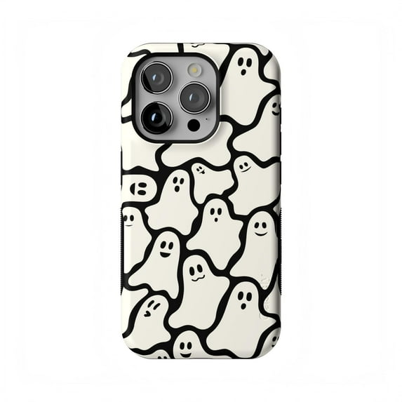 Casely iPhone 15 Pro Case | Don't Ghost Me | Halloween | Compatible with MagSafe | Bold Protective Design
