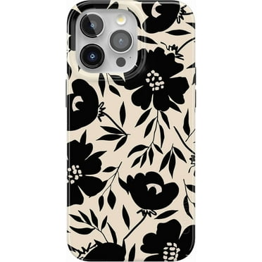 Casely iPhone 15 Pro Max Case | Dark Fantasy | Contrast Floral | Compatible with MagSafe | Classic Ultra-Slim Case