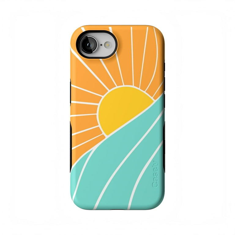 Casely iPhone 16e Case | Waves & Rays | Sunshine | Compatible with MagSafe  | Bold Protective Design - Walmart.com