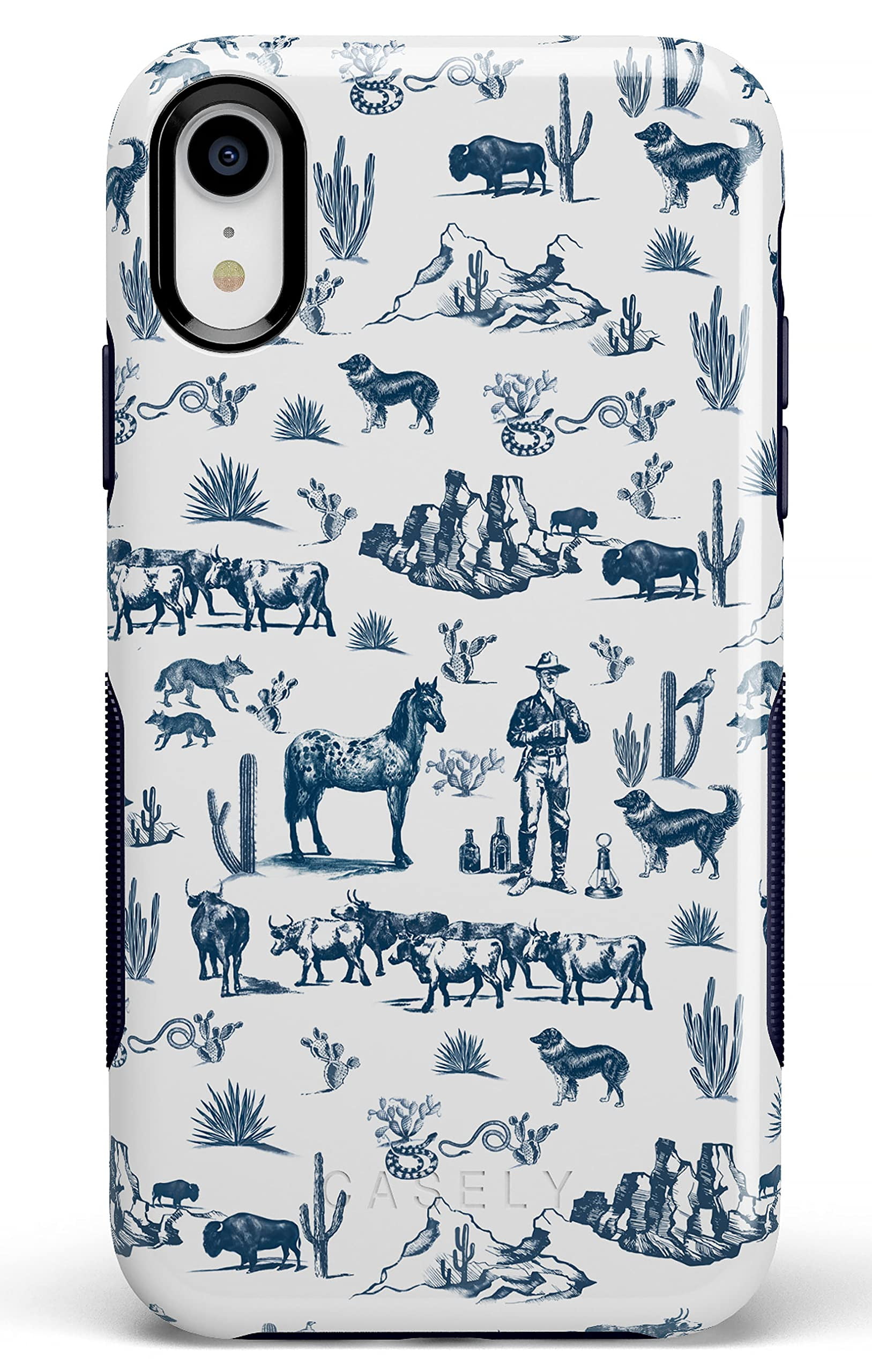 Casely iPhone XR Phone Case Wild West Adventure Desert Case