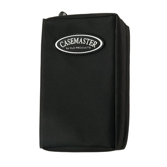 Casemaster Elite Jr Nylon Dart Case, Holds 6 Darts and Accessories, Black