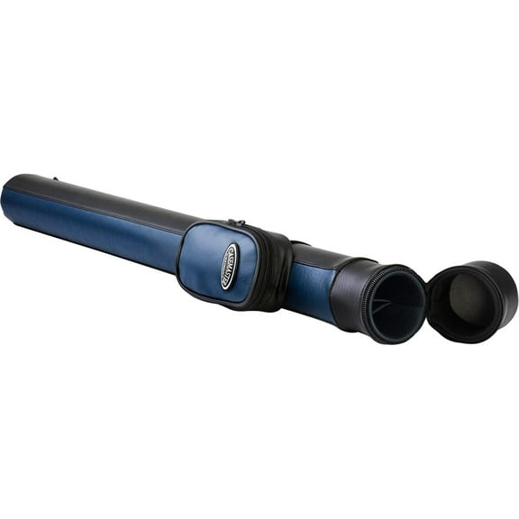 Casemaster Lightweight Q Vault Supreme Billiard/Pool Cue Stick Hard Case, Blue