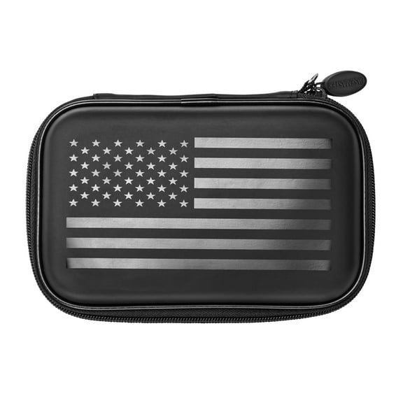 Casemaster Sentinel Dart Case Flag Monochrome
