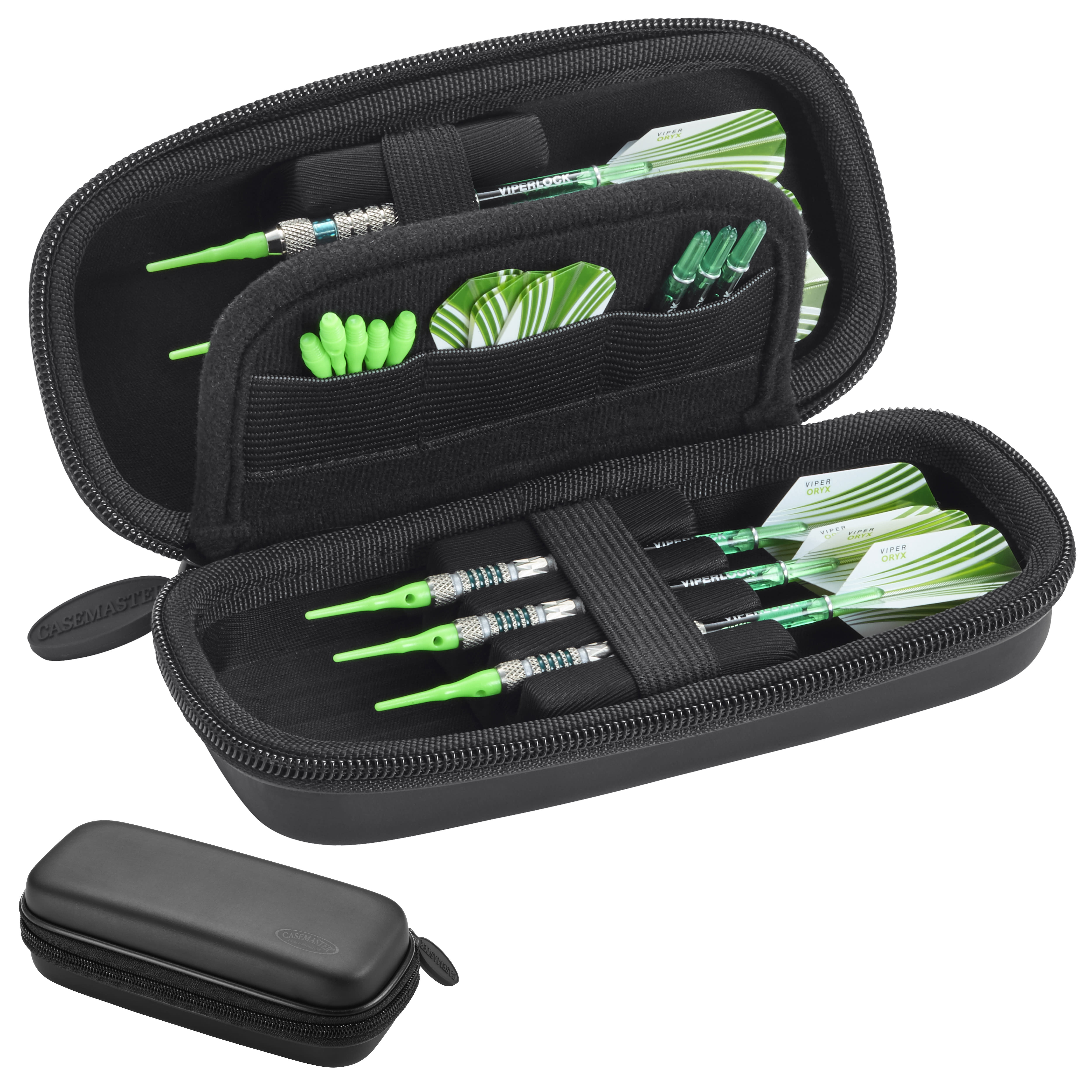 Casemaster Sentry Dart Case, Holds 6 Darts and Accessories