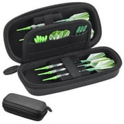 Casemaster Sentry Dart Case, Holds 6 Darts and Accessories, Black