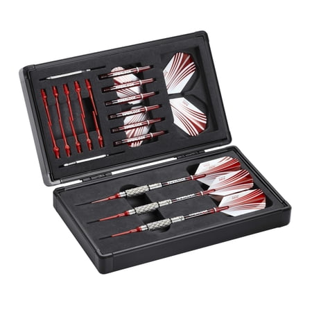 Casemaster Sinister Aluminum Dart Case, Holds 3 Darts and Accessories