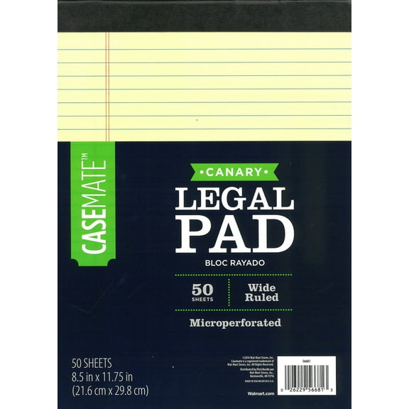 Casemate 50ct Can Perf Pad 8.5x11.75"