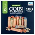 thumbnail image 1 of Casemate Assorted Coin Wrappers, 100 count, 1 of 4
