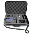 thumbnail image 1 of Casematix Audio Mixer Bag Case fits 19" x 12.5" x 3" Controller Interfaces , Microphones , XLR Cables for Behringer , Yamaha , Mackie Mix , Soundcraft , Allen & Health , Presonus and More, 1 of 8