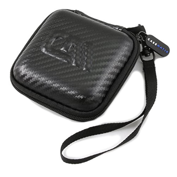 Casematix Carry Case Compatible with Dual Electronics xGPS150a Multipurpose Universal Bluetooth GPS Receiver and Charge Cable, Does Not Fit Other Dual Electronics Models or Larger Accessorie