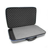 Casematix Portable Studio Case fits Zoom Podcast Digital Mixer Livetrak L8 Recorder and Accessories, Includes Carry Bag Only with Strap