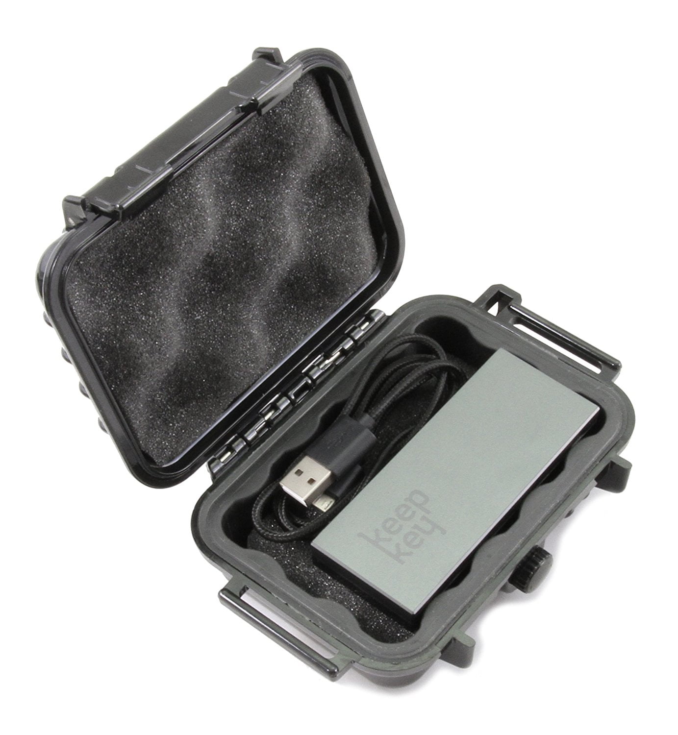 Casematix Waterproof Case fits KeepKey Bitcoin Wallet and Cryptocurrency  Btc Bitcoin Wallet Hardware Charge Cable in Impact Resistant , Rugged and  Waterproof within Foam Padding - Walmart.com