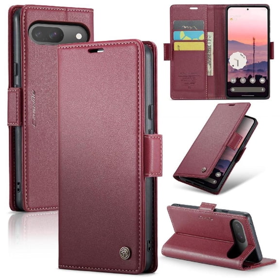 Caseme Case for Google Pixel 10 Pro 5g Wallet Case Card Slot Anti Fraud Kickstand Shockproof Case