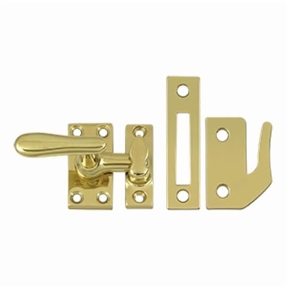 Casement Fastener Window Lock- Medium - Bright