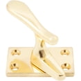 thumbnail image 1 of Casement Latch without Strike Plates, Polished Brass by Stone Harbor Hardware, 1 of 1