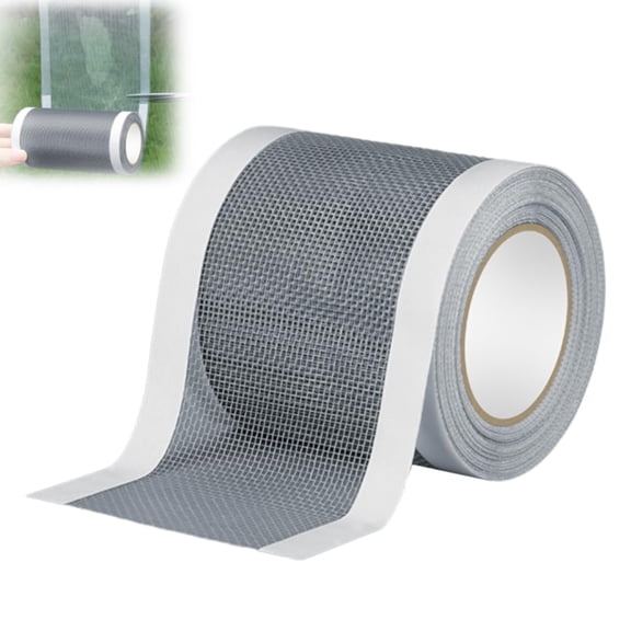 Casement Screen Repair Tape, Strong Adhesive Fiberglass Mesh Patch Kit For Doors Roll (Hot Pink)