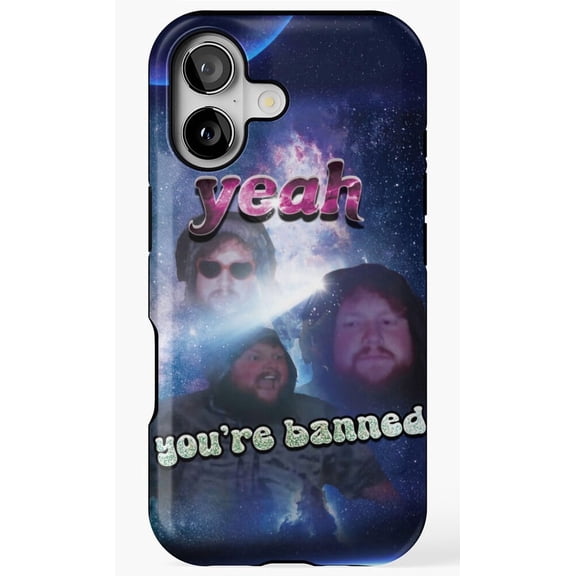 Caseoh Banned Me Funny Streamer Meme Saying Phone Case for iPhone 17 16 15 14 13 12 11 Pro Max