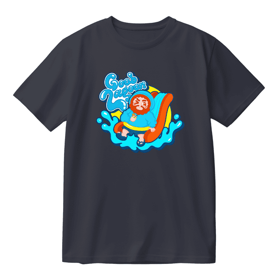 Caseoh Goob Lagoon Cotton T-shirt Women Men Short Sleeve Crewneck Fashion Tee