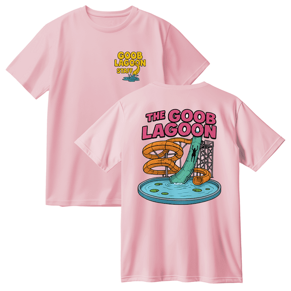 Caseoh Goob Lagoon Staff Cotton T-shirt Women Men Short Sleeve Crewneck Casual Streetwear Tee