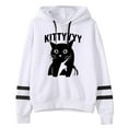 thumbnail image 1 of Caseoh Kittyuh Merch Hoodies Unisex Pocketless Sweatshirts Fashion Long Sleeve Casual Wear, 1 of 2