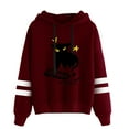 thumbnail image 1 of Caseoh Kittyuh Pullover Hoodie Long Sleeve Pocketless Sweatshirt Unisex Casual Clothes, 1 of 2
