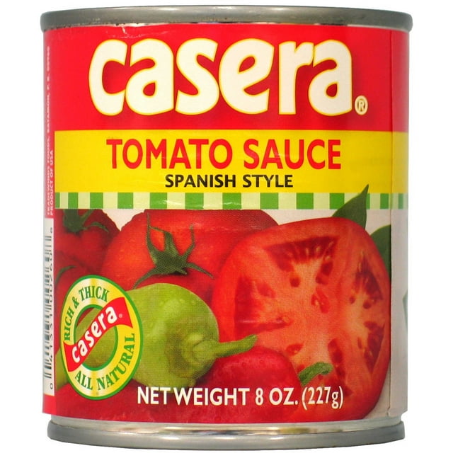 Casera Tomato Sauce, Spanish Style, 8 oz