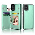 thumbnail image 1 of Cases for Galaxy A71 4G / Galaxy 71 5G / Galaxy A71 5G UW verizon, Njjex Leather Flip Wallet Card Holder Case Cover for Samsung Galaxy A71 6.7 inch display, Turquoise, 1 of 11