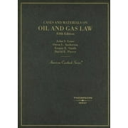 Pre-Owned Cases and Materials on Oil and Gas Law (Hardcover) 0314183973 9780314183972