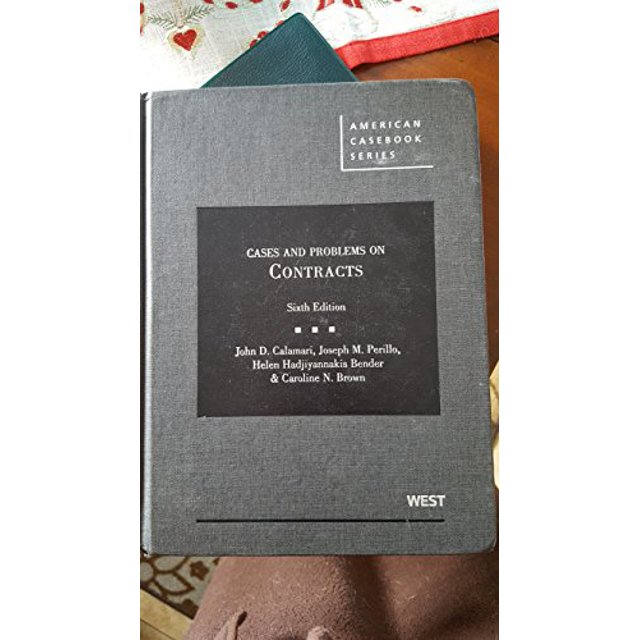 PreOwned Cases and Problems on Contracts, 6th Edition, 9780314202857
