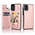 thumbnail image 1 of Cases for Galaxy A51 5G / Galaxy A52 5G, Njjex Leather Flip Wallet Card Holder Case Cover for Samsung Galaxy A51 5G / Galaxy 52 5G 2021, Rose Gold, 1 of 11