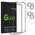 thumbnail image 1 of Casetego 2-Pack iPhone 14 Plus Screen Protector,iPhone 14 Tempered Glass Phone Films,HD Clear Screen Protector for iphone 14 Plus,Anti-Scratch,H Hardness/Bubble Free/ Anti Scratch/Easy Installation, 1 of 8