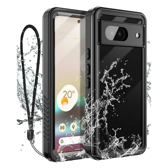 Casetego for Google Pixel 8 Case,IP68 Waterproof Dustproof Shockproof Phone Cover with Rugged Full Body Protective and Built-in Screen Protector Phone Cover