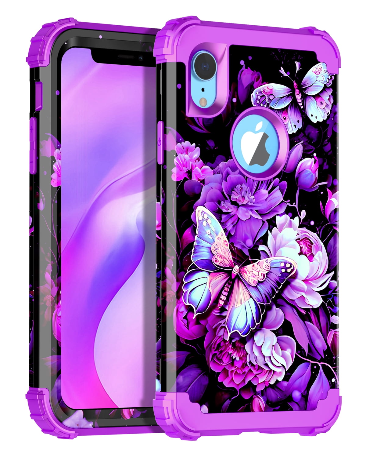 Phone Case Iphone Purple Marble Loopy Case Marble Loopy Case
