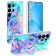 thumbnail image 1 of Casetego Magnetic for Samsung Galaxy S26 Ultra Case with Invisible Ring Stand[Compatible with MagSafe] Slim Women Girl Shockproof Marble Pattern Design Case,Teal, 1 of 8