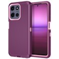 thumbnail image 1 of Casetego for Motorola G Power 5G 2025 Case,Shockproof Dust/Drop Proof 3-Layer Protection [Without Screen Protector] Rugged Heavy Duty Cover Case for Motorola G Power 2025,Purple Pink, 1 of 6