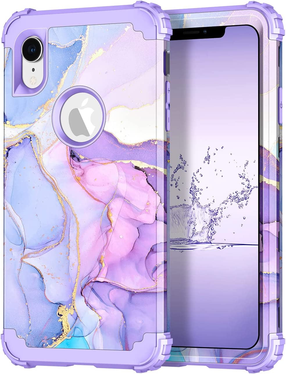 Phone Cases Marble Family Slim Case Cover Purple Marble Phone Case