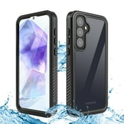 Casetego for Samsung Galaxy A55 Case,IP68 Waterproof Dustproof Shockproof Phone Cover with Rugged Full Body Protective and Built-in Screen Protector Phone Cover for Beach Swimming,Diving,Water Park