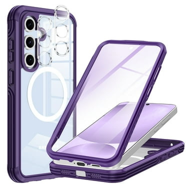 Casetego for Samsung Galaxy S24 FE Case,Compatible with MagSafe,Built-in Screen Protector & 2X Camera Lens Protector,Full Body Shockproof Protective Phone Case for Galaxy S24 FE,Amethyst